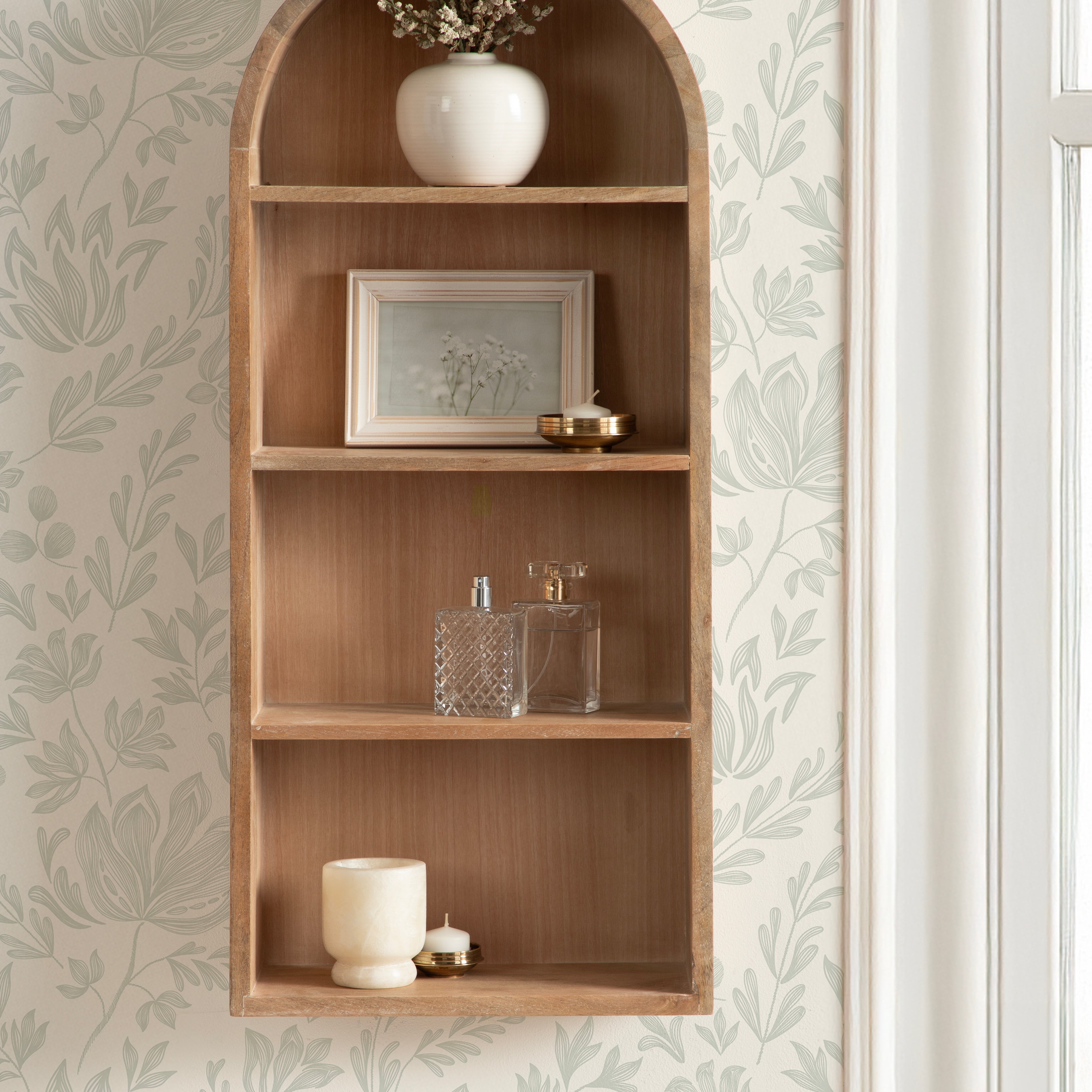 Accent Shelf 14x6x33 Natural 6