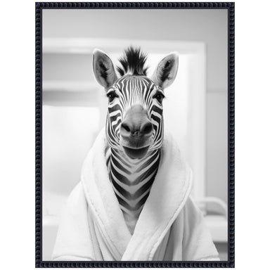 Framed Canvas Sylvie Beaded Black 18x24 2