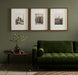 Wall Frame 16x20 matted to 8x10 Walnut Brown 6