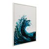 Sylvie Wave Framed Canvas