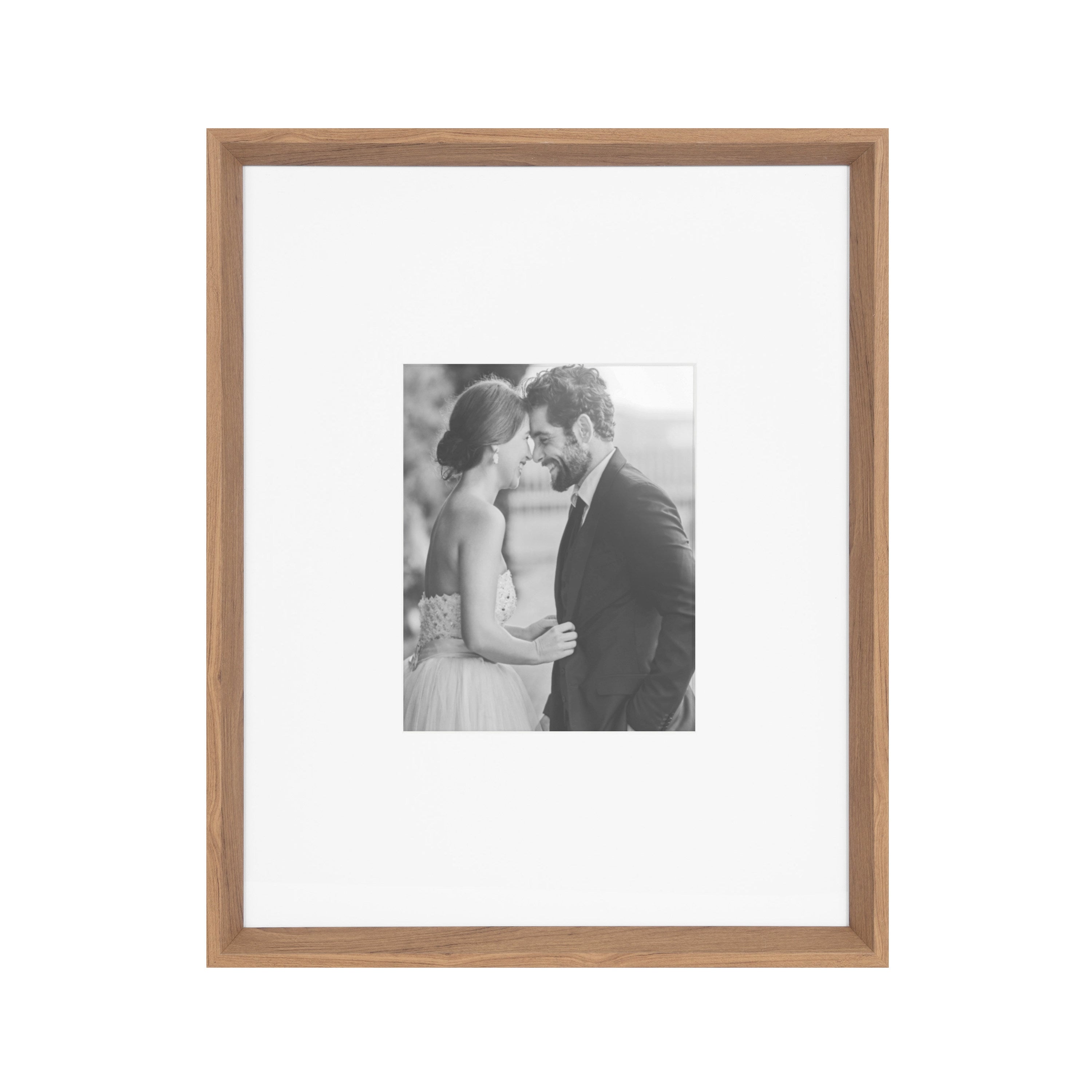 Wall Frame Brown 16x20 matted to 8x10 5