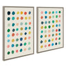 Sylvie Meditation 1 and 2 Framed Canvas Art Set by Kelly Knaga