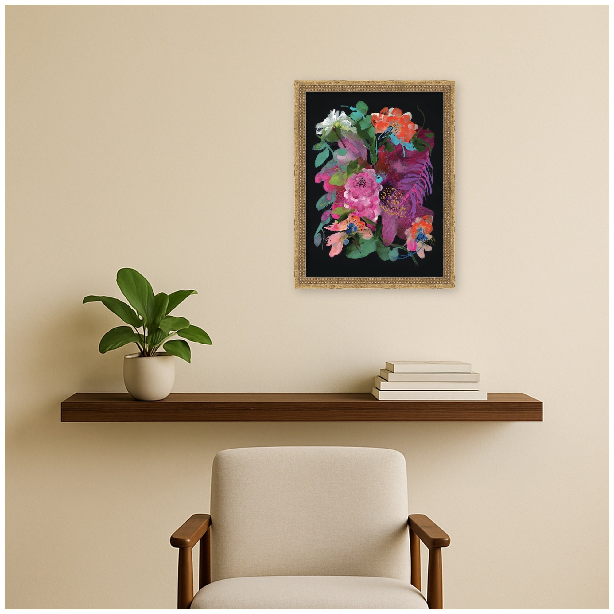 Mounted Canvas 17x22 Castellan Gold 6
