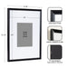 Wall Frame Black 16x20 matted to 8x10 2