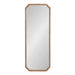 Scallop Mirror Brown 18x48 5