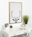 Framed Canvas Sylvie Bright Gold 23x33 5