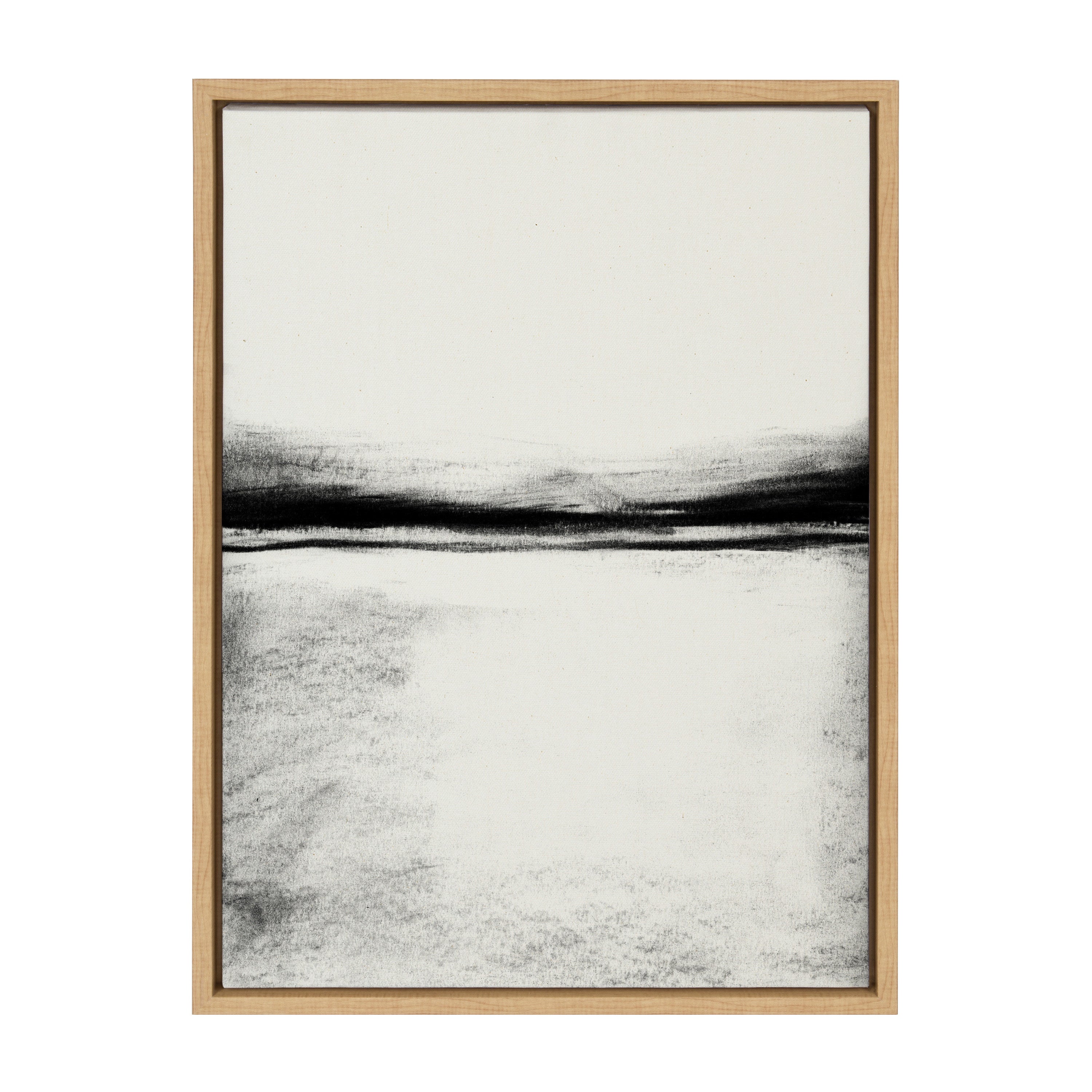 Framed Canvas Sylvie Natural 18x24 2