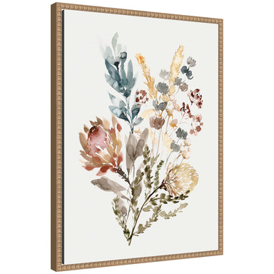 Framed Canvas 18x24 Sylvie Beaded Rustic Natural 1