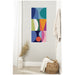 Framed Canvas Sylvie White 18x40 6