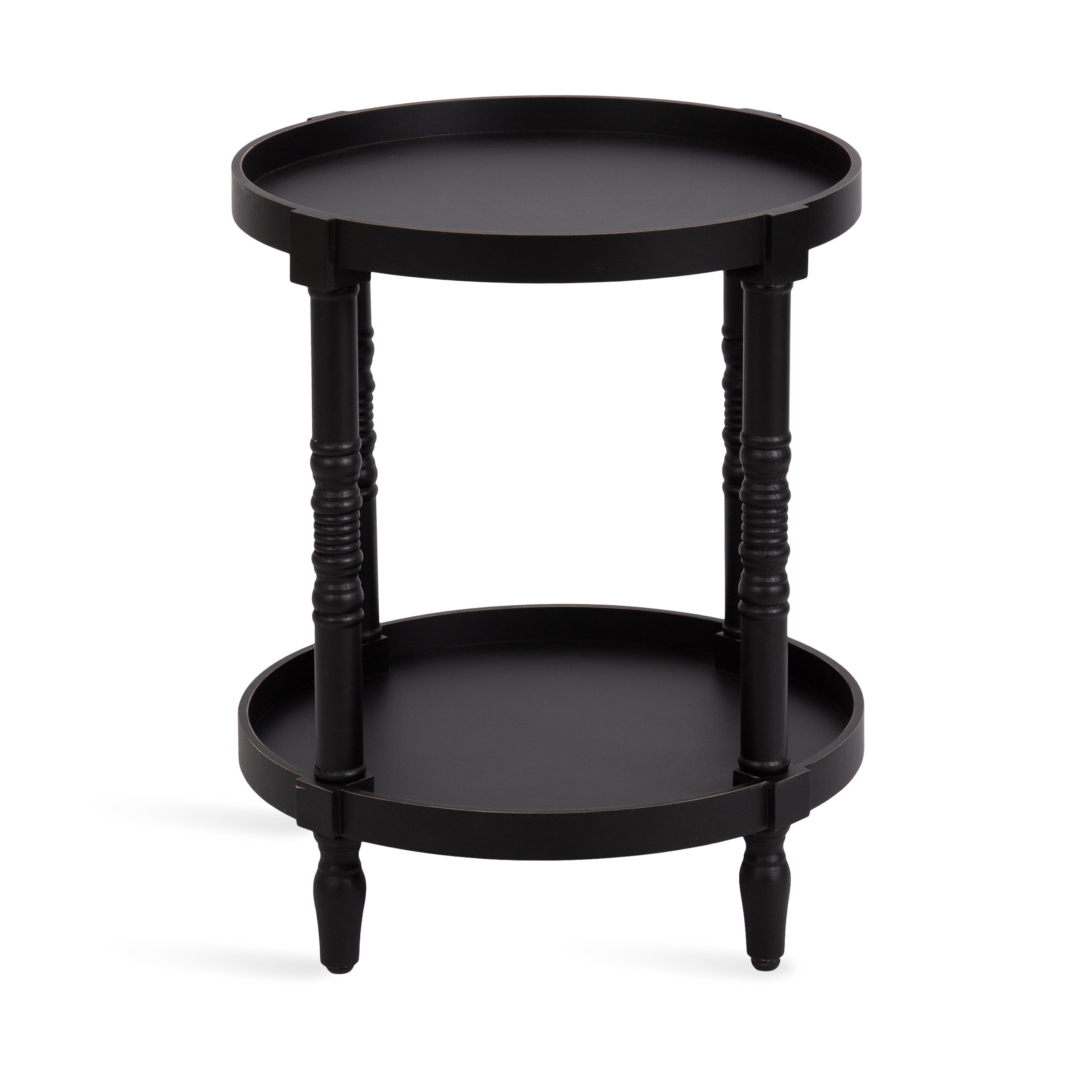 Side Table Black 20x20x24 5