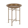 Mahdavi Round Metal Accent Table