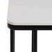 C Table Black White 12x19x27 4
