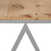 Nesting Table Silver 2 Piece 3
