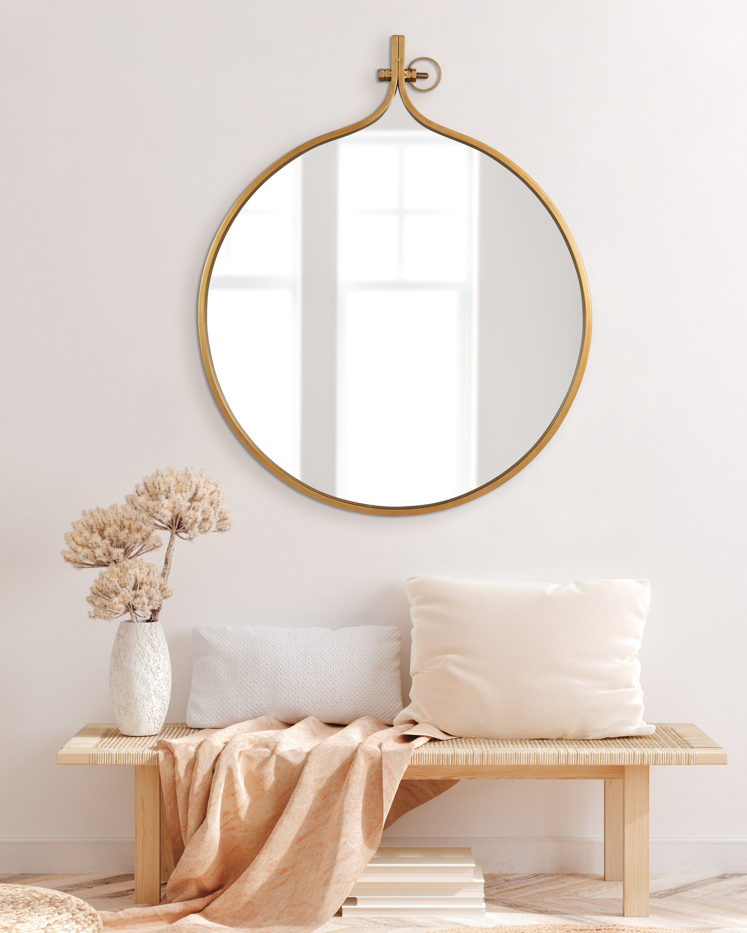 Yitro Metal Framed Wall Mirror