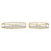 Tray Set Gold 2 Piece 4