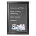 Chalkboard Black 18.5x27.5 5