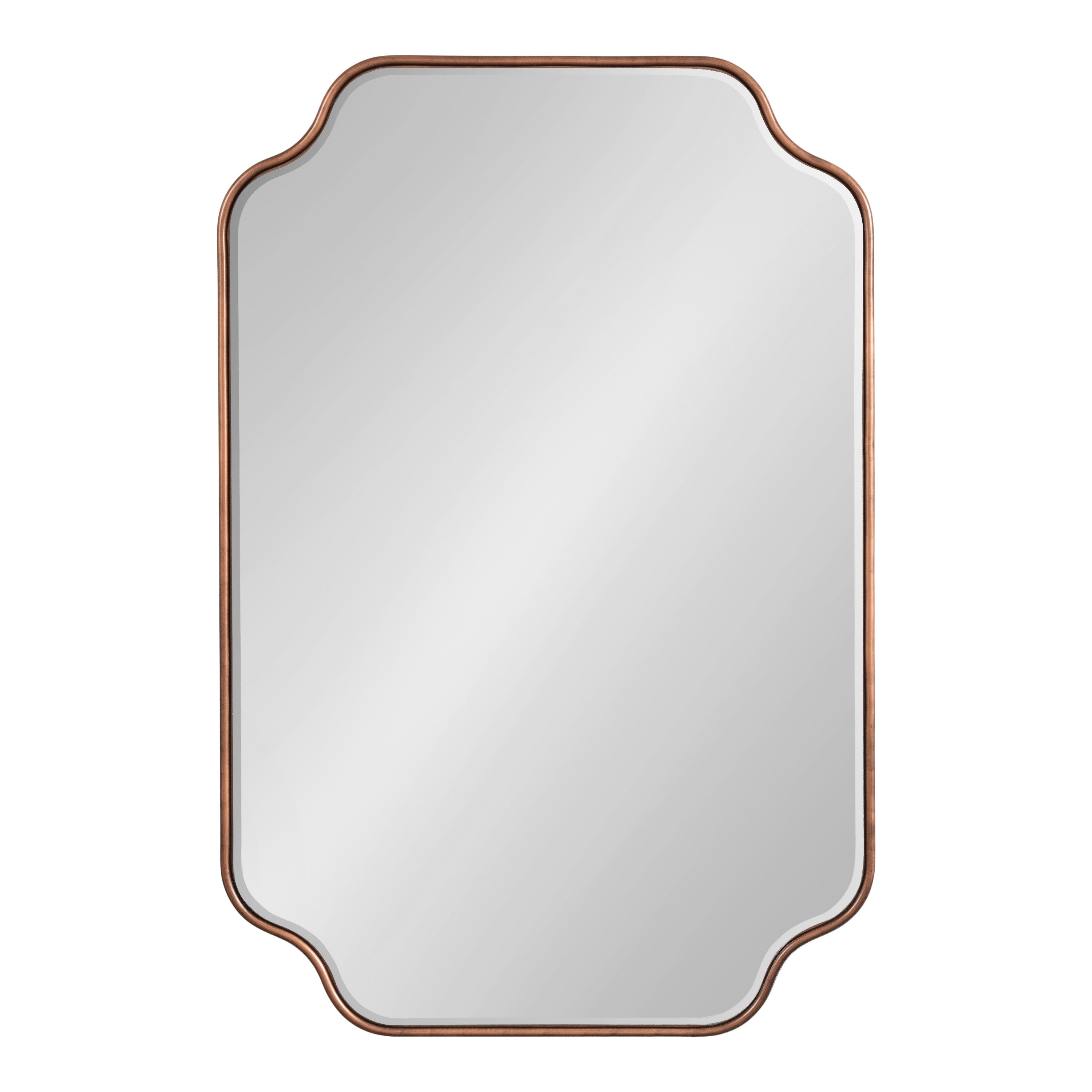 Scallop Mirror 24x36 Bronze 5
