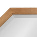 Octagon Mirror Rustic Brown 24x24 3