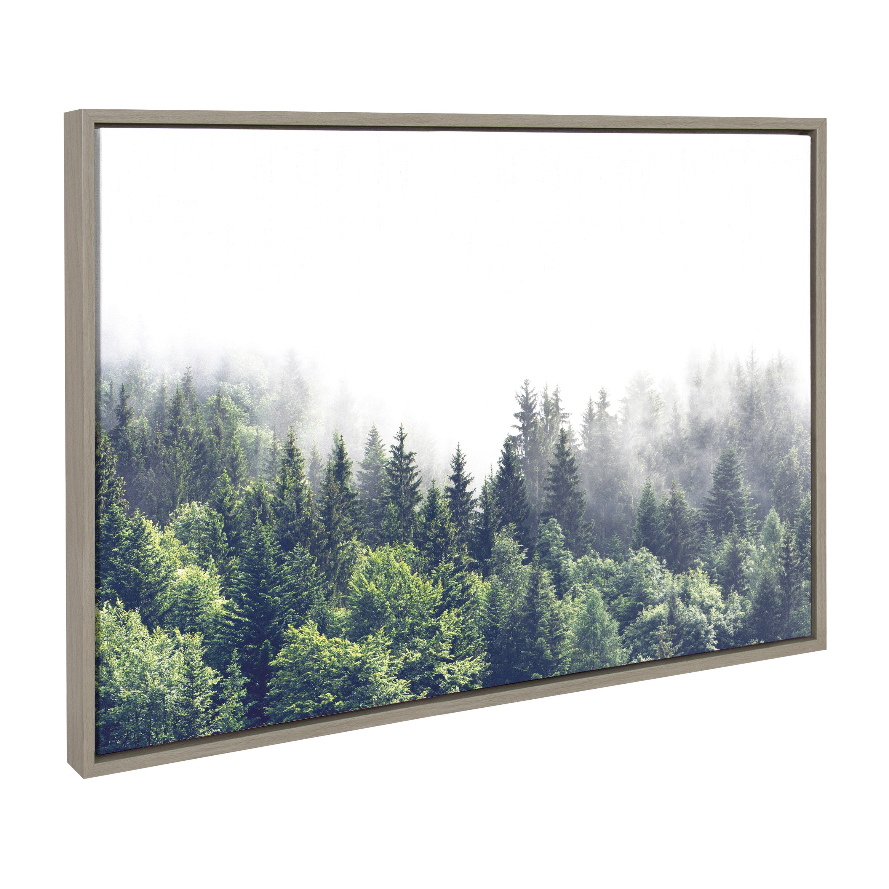 Framed Canvas Sylvie Graywash 23x33 2