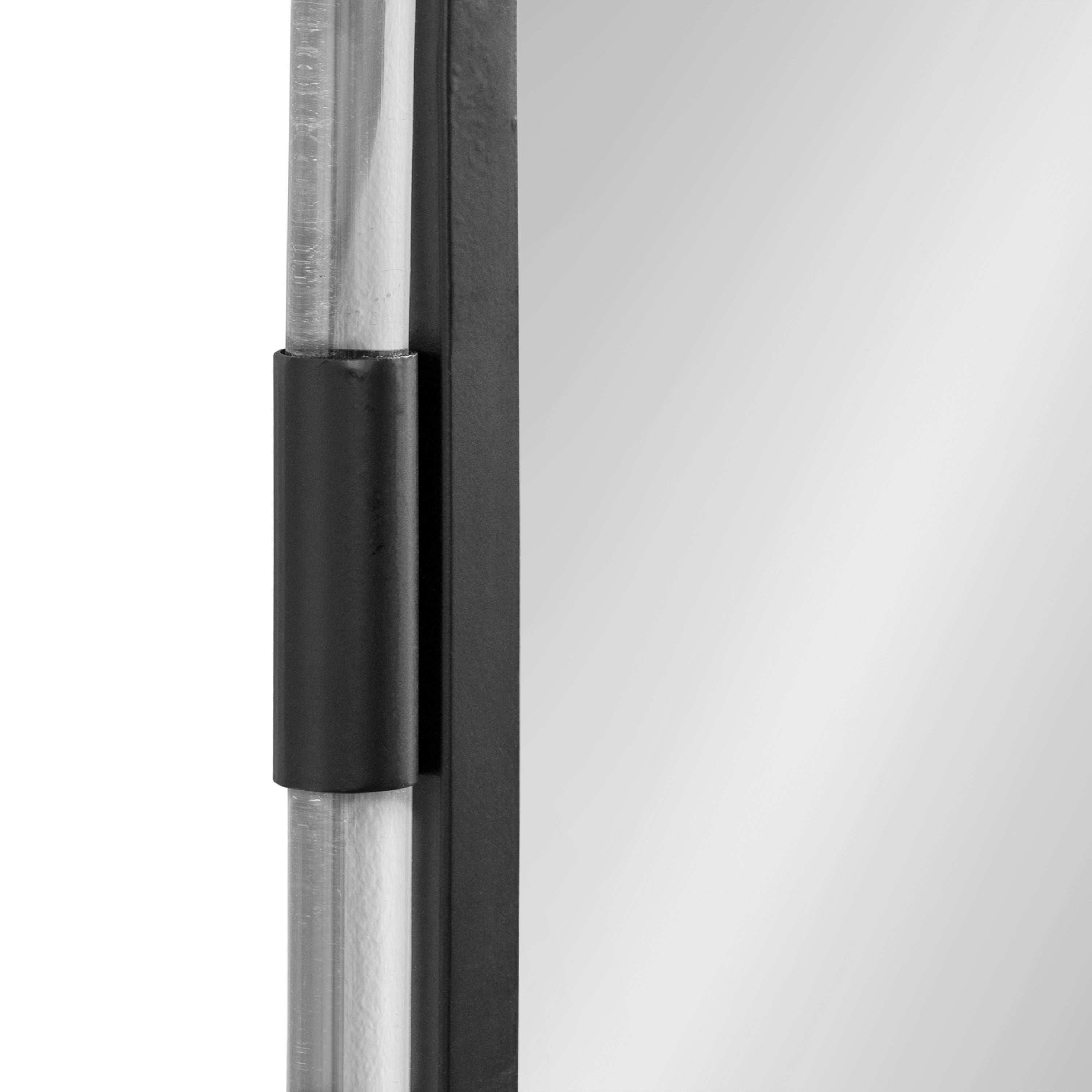 Arch Mirror Black 22x34 3