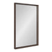 Rectangle Mirror Brown 24x36 1