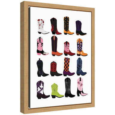 Framed Canvas 10x13 Sylvie Natural 1