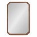 Scallop Mirror Brown 24x36 5