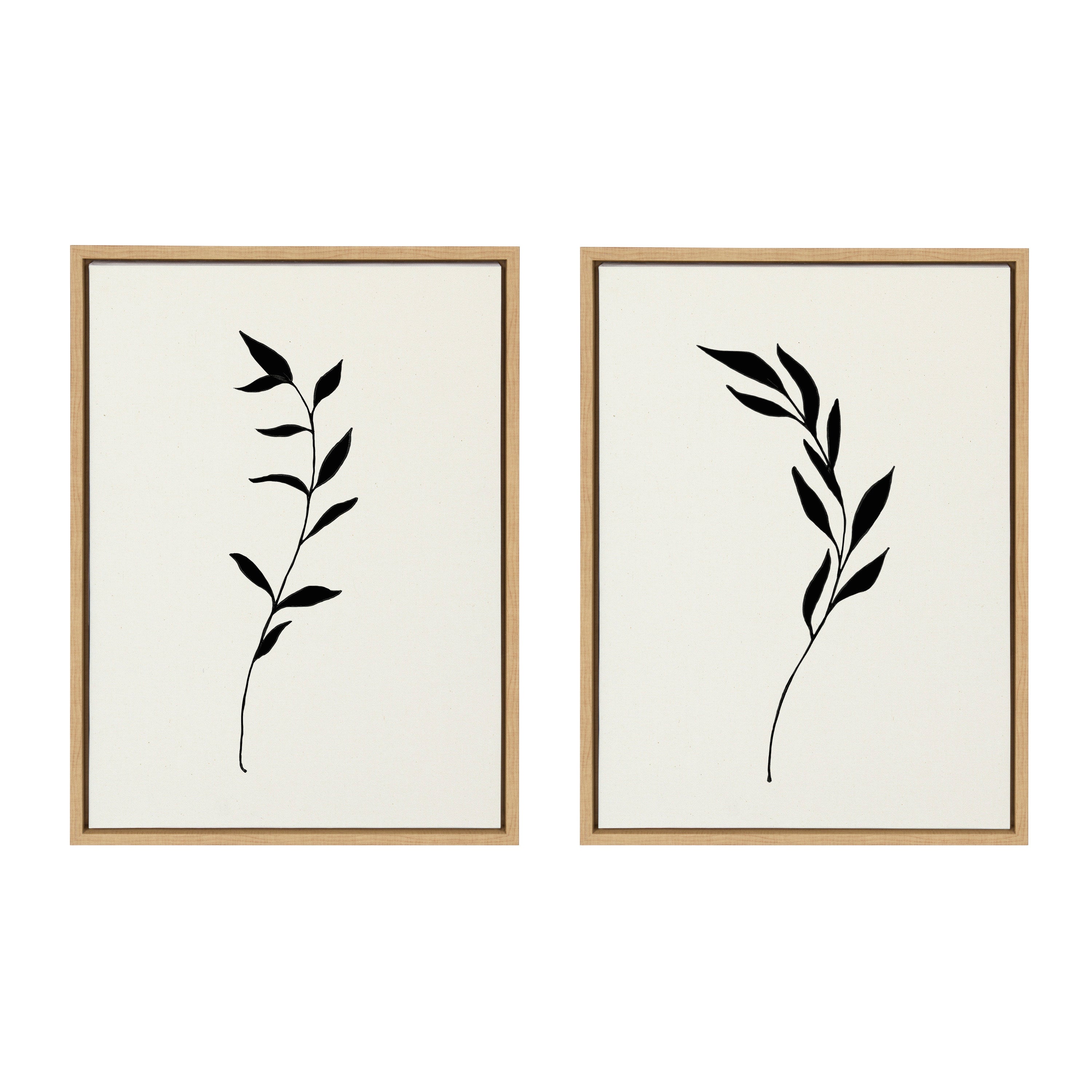 Art Set Sylvie Natural 2 Piece Set 18x24 1