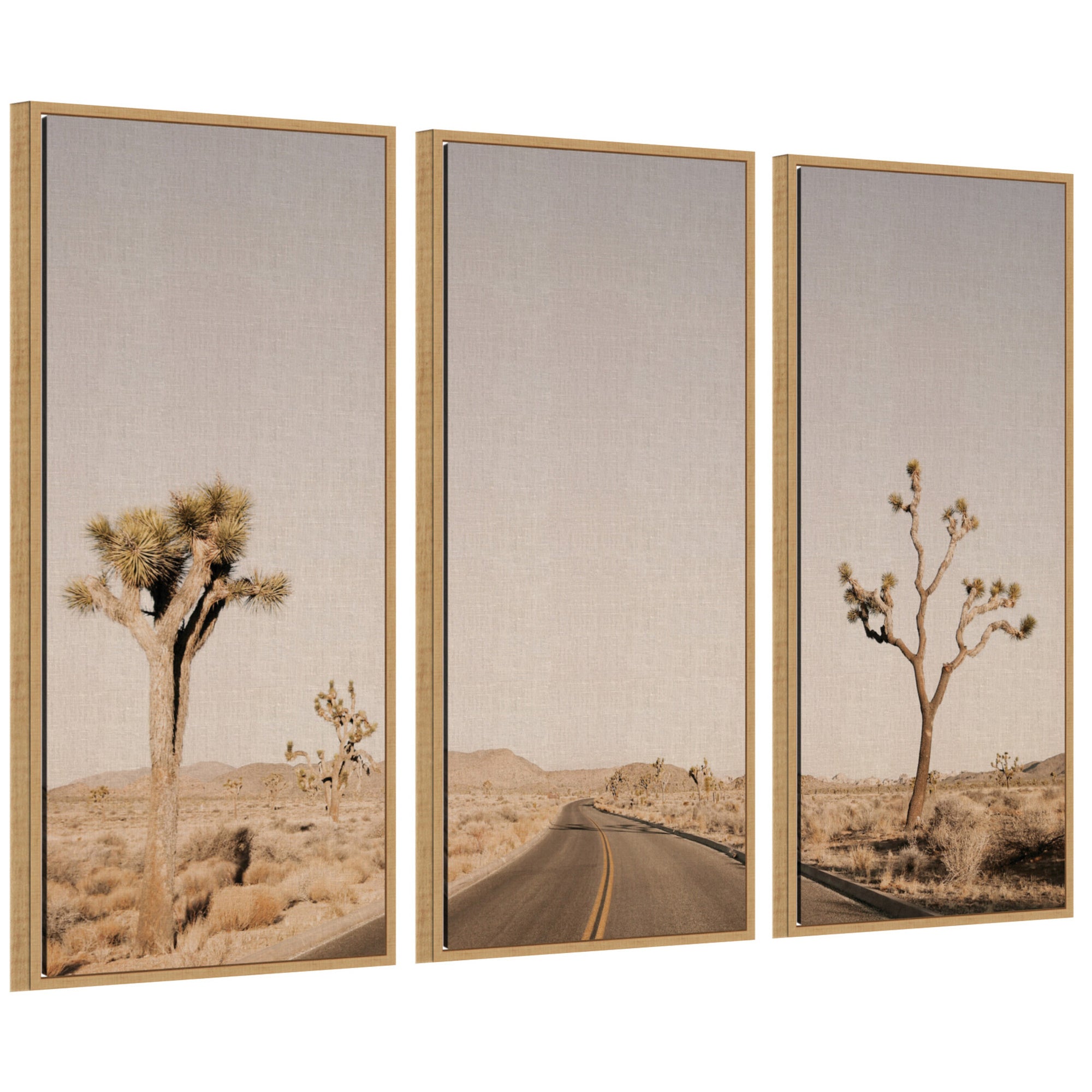 Art Set Sylvie Natural 3 Piece Set 18x40 1