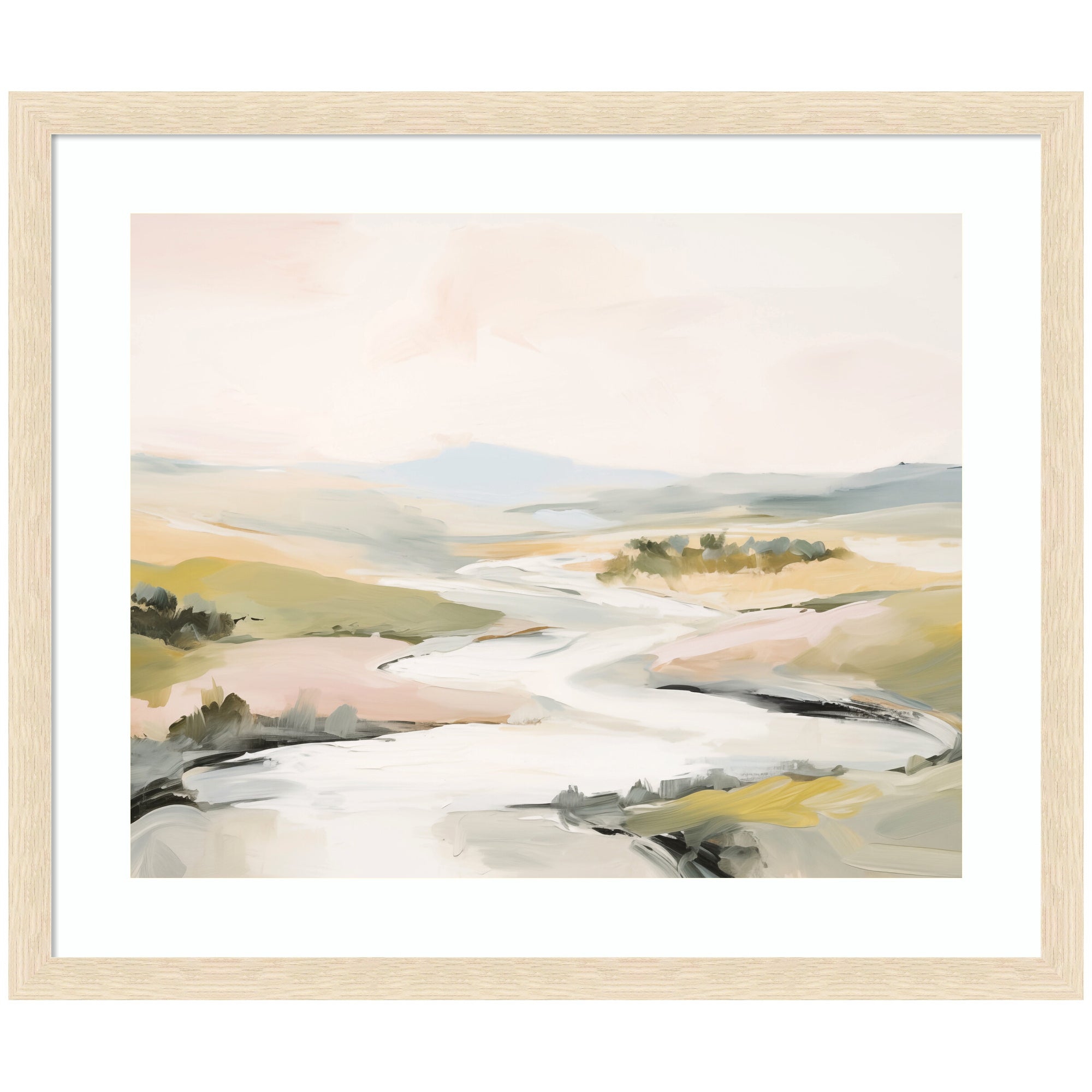 Tranquil Landscape No. 2 by Amy Lighthall Framed Wall Art Print