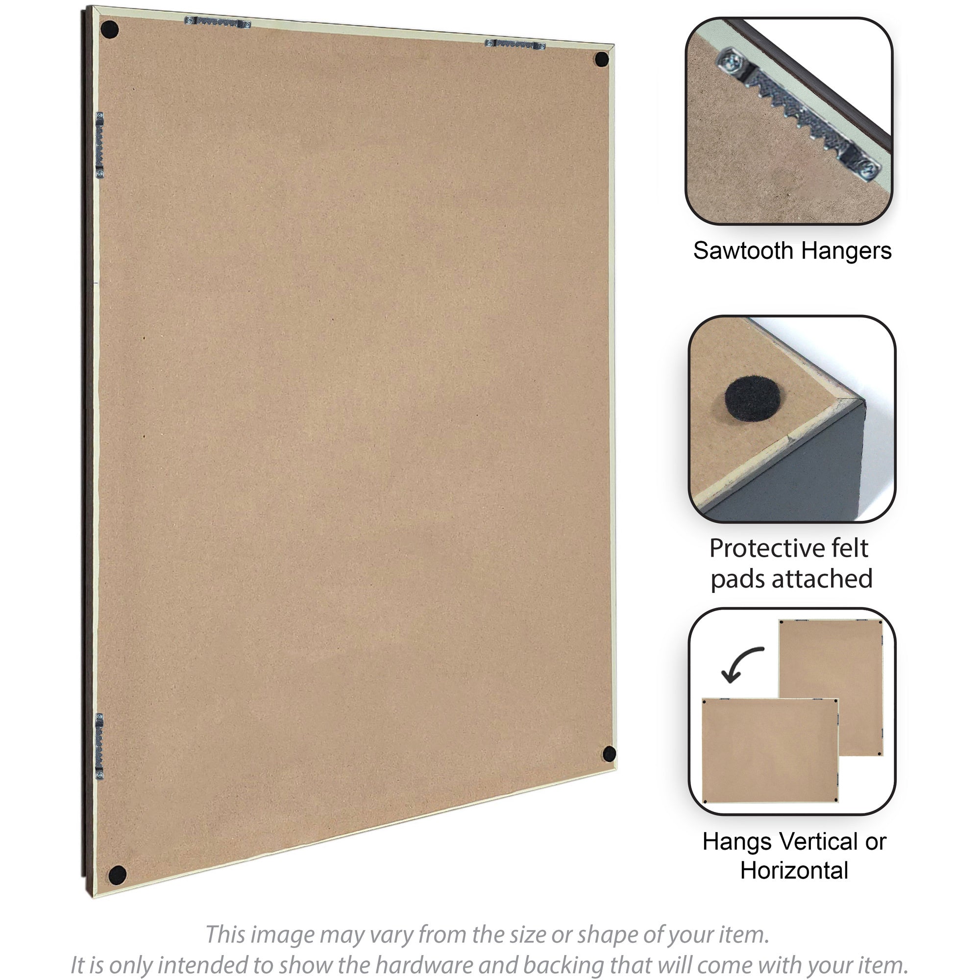 Dry Erase Board Castellan Distressed White 20x26 4