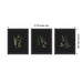Framed Art Set 3 Piece Set 17x21 Dark Bronze Scoop 2