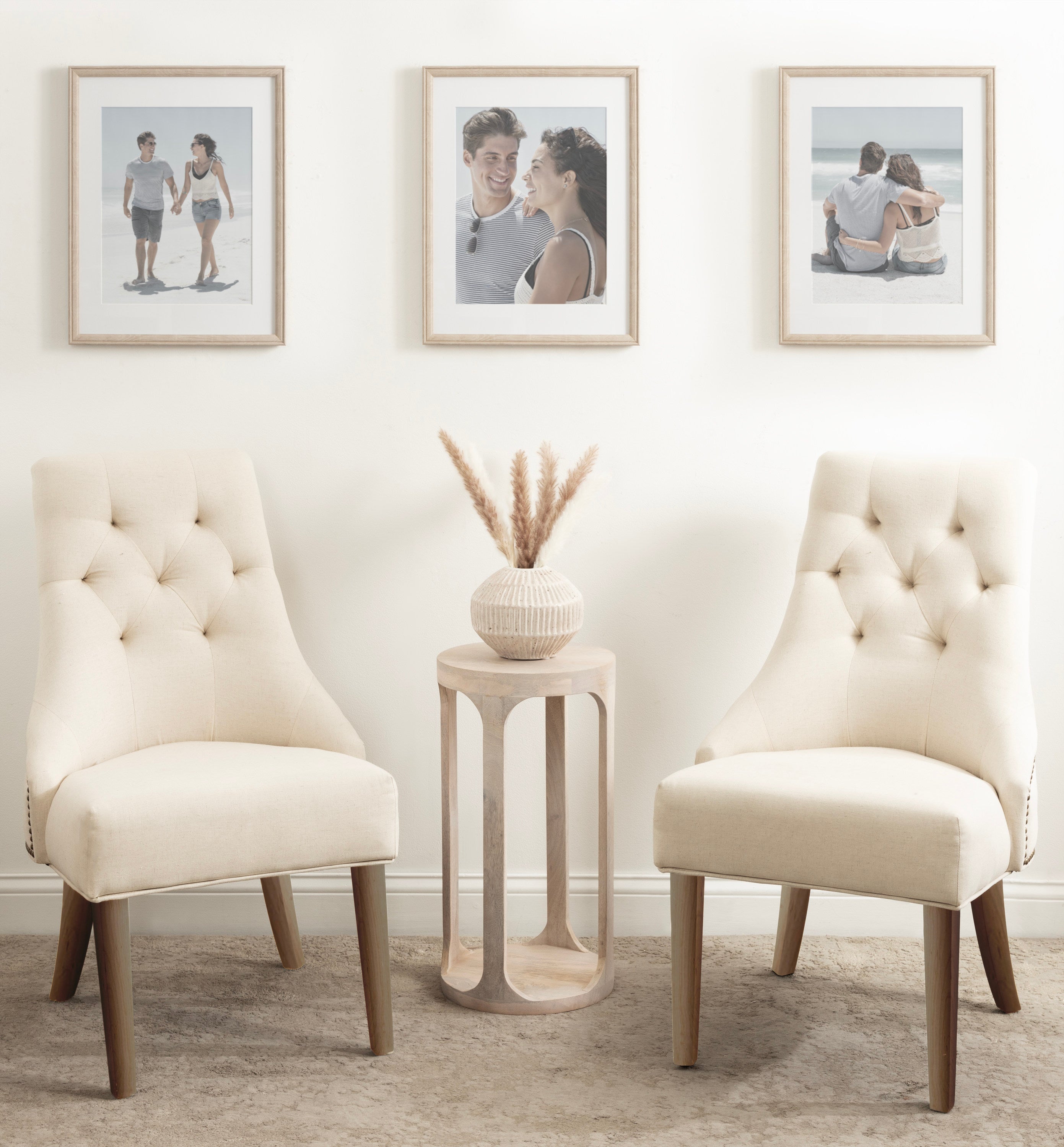 Wall Frame Natural 14x18 matted to 11x14 7