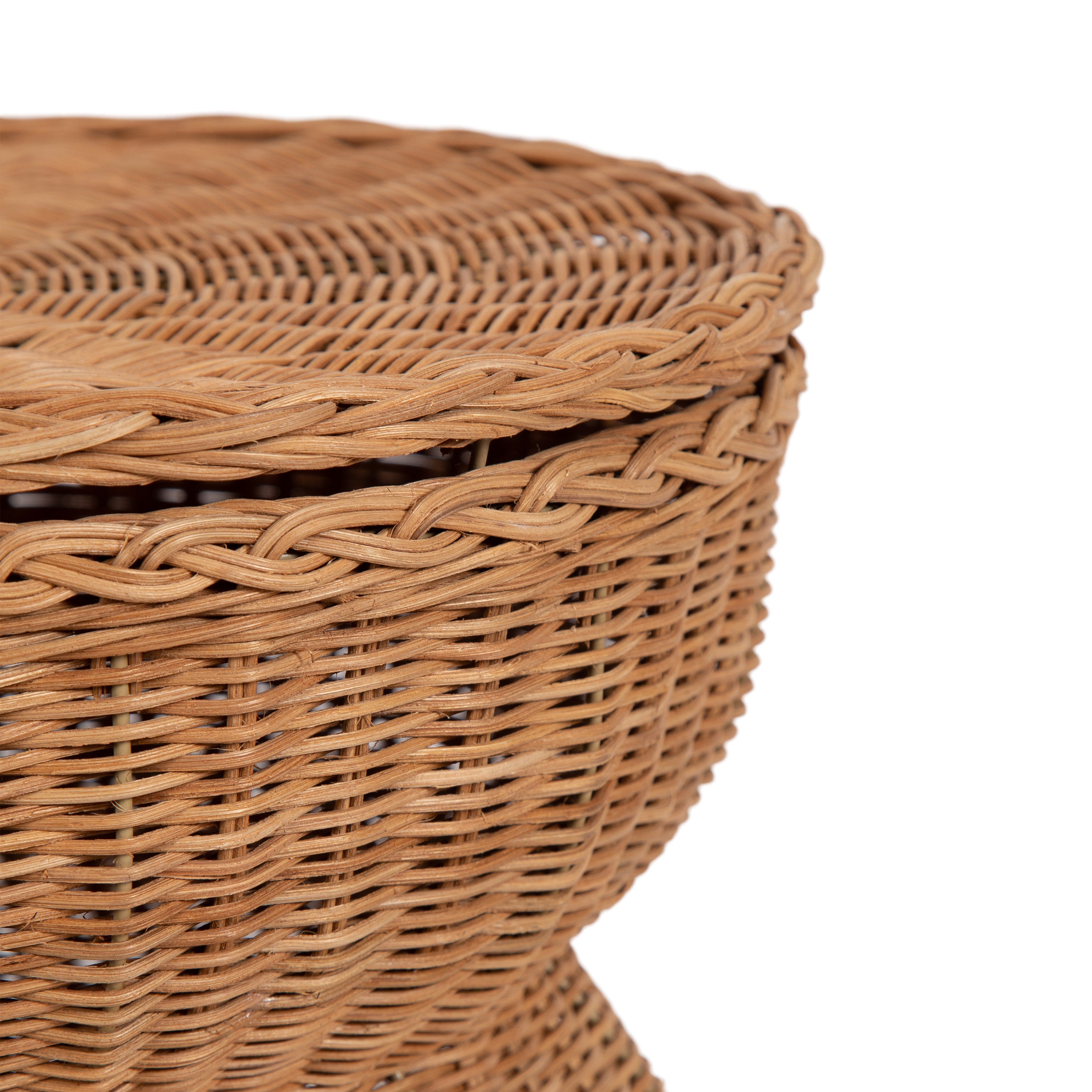 Thatch Rattan Side Table