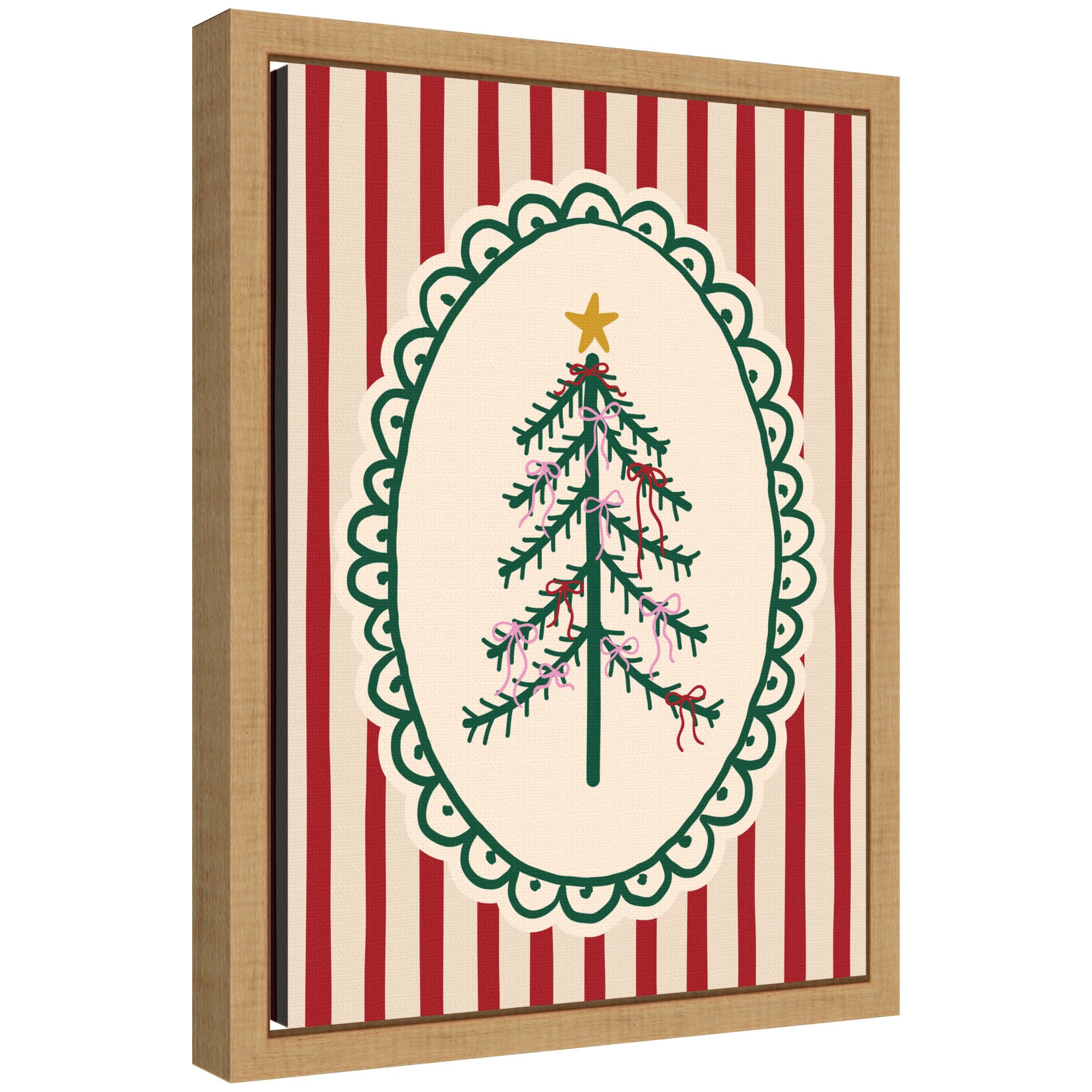 Framed Canvas Sylvie Natural 10x13 1
