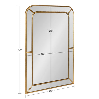 Arch Mirror Gold 20x30 5