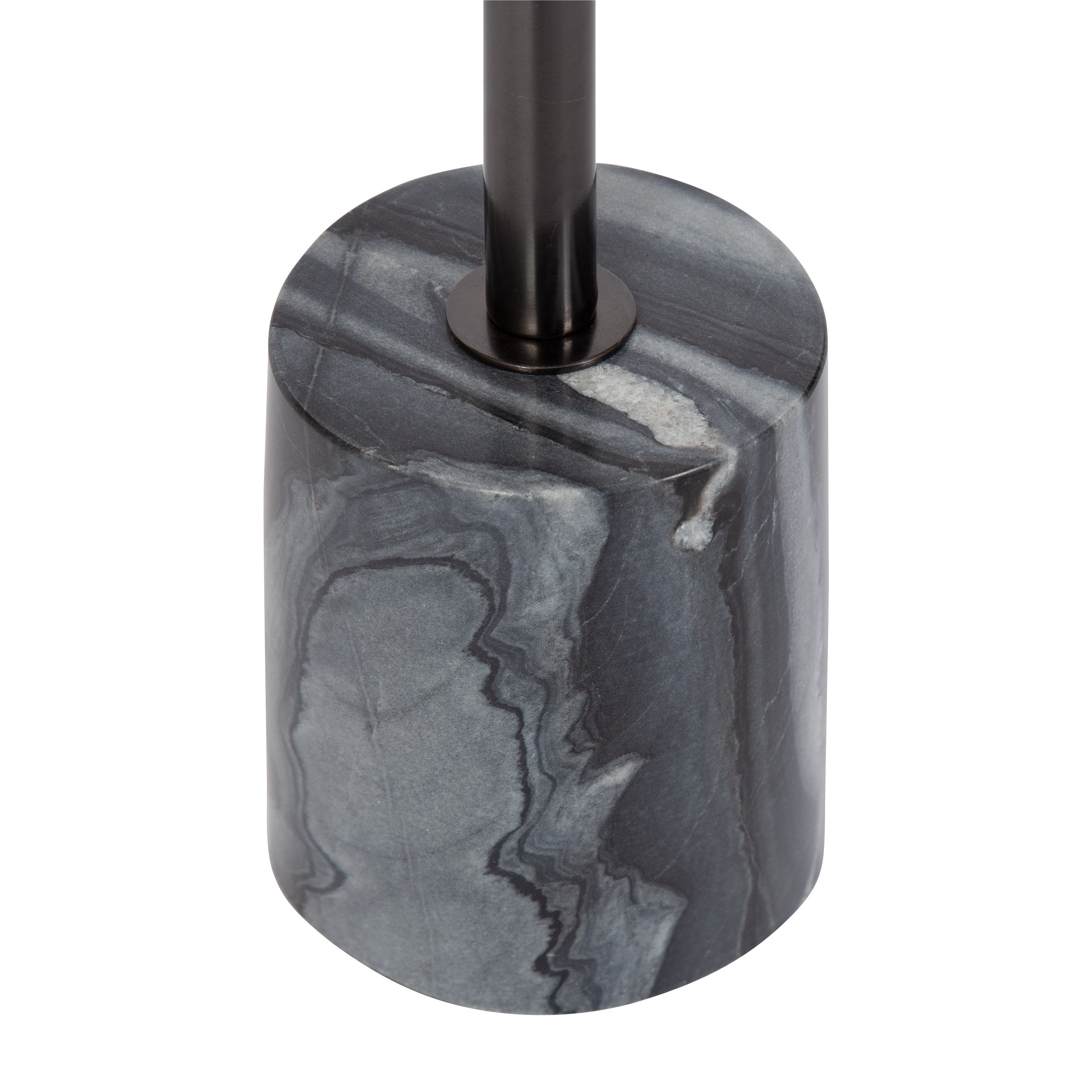 Drink Table Pewter Gray 10x10x24 4