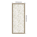 Pinboard 18x42 Florence Light Brown 2