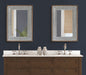 Rectangle Mirror 20x30 Rustic Brown 6
