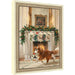 Mounted Canvas Castellan Distressed White 13x16 1