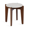 Icelyn Marble Side Table