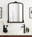Arch Mirror Black 28x35 7