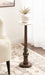 Side Table Brown White 8x8x23 6
