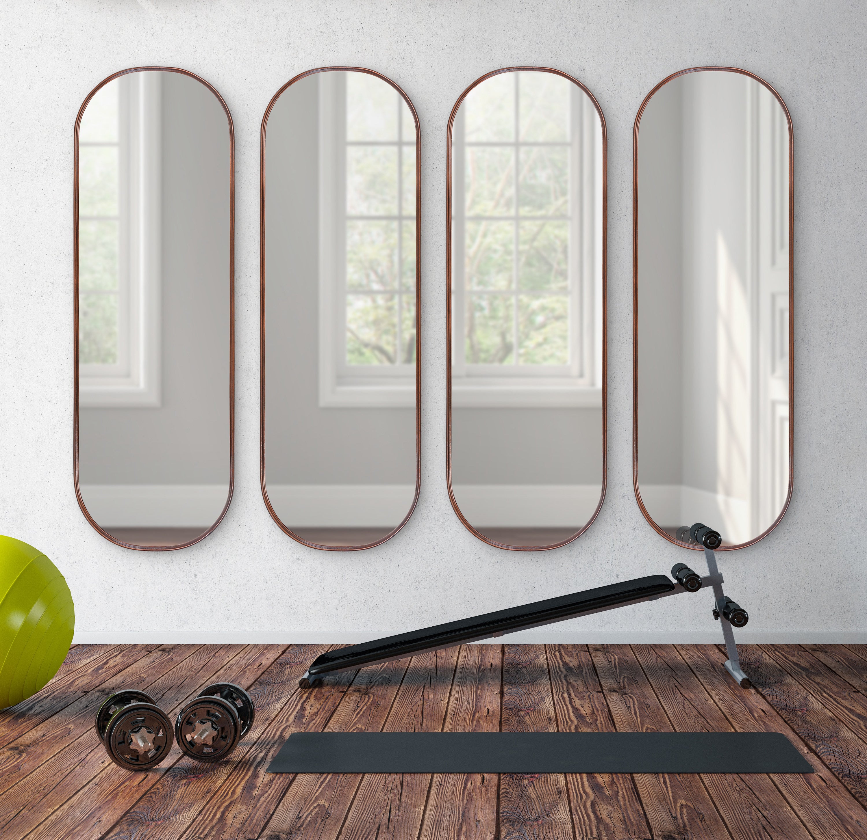 Full Length Mirror Bronze 16x48 8