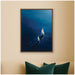 Framed Canvas 18x24 Sylvie Walnut 5