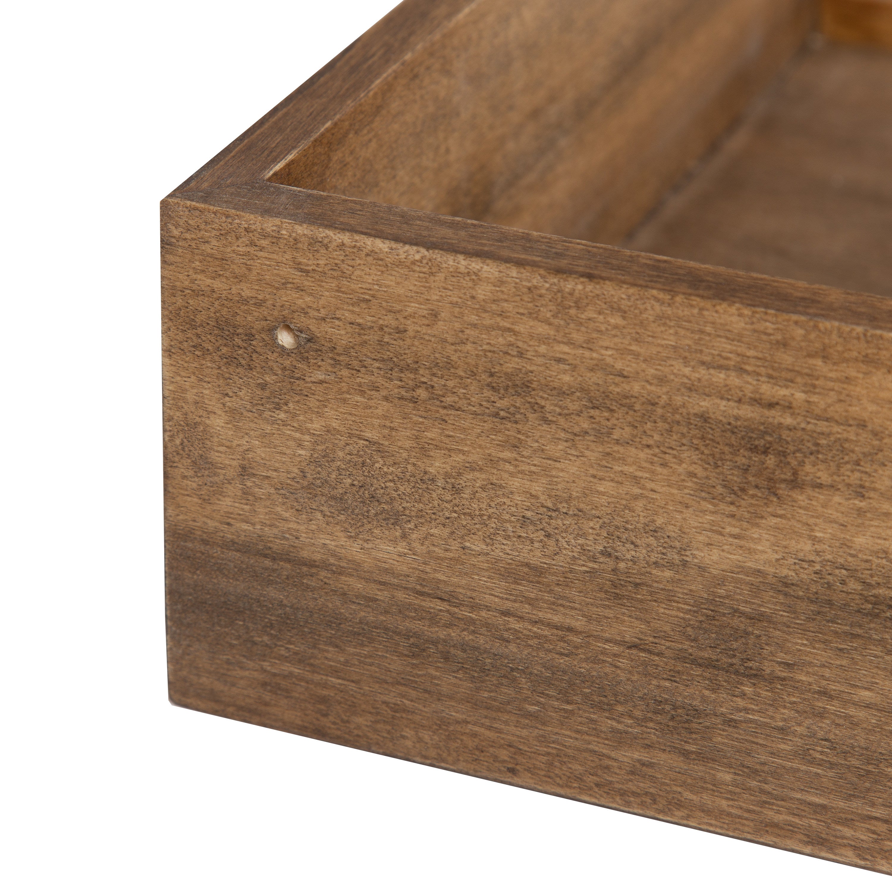 Levie Floating Corner Wood Wall Shelf Set