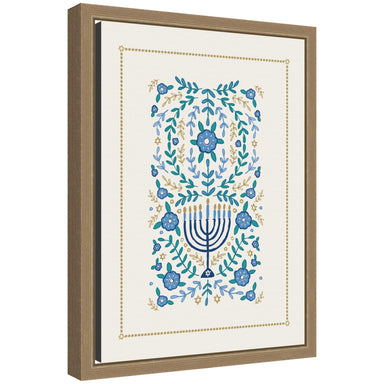 Framed Canvas Sylvie Dark Gold 10x13 1