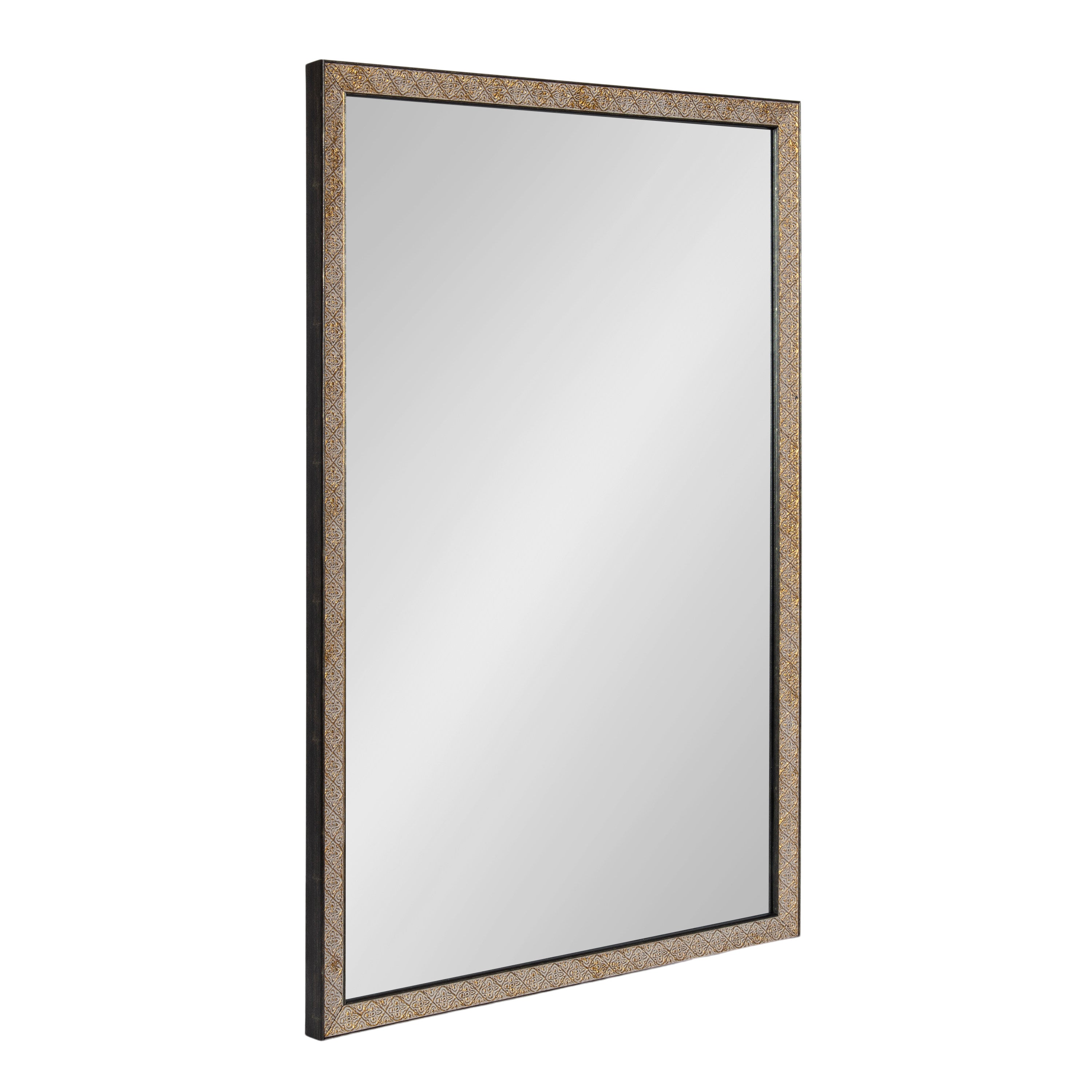 Rectangle Mirror Gold 24x36 1