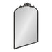 Arch Mirror 24x36 Black 1