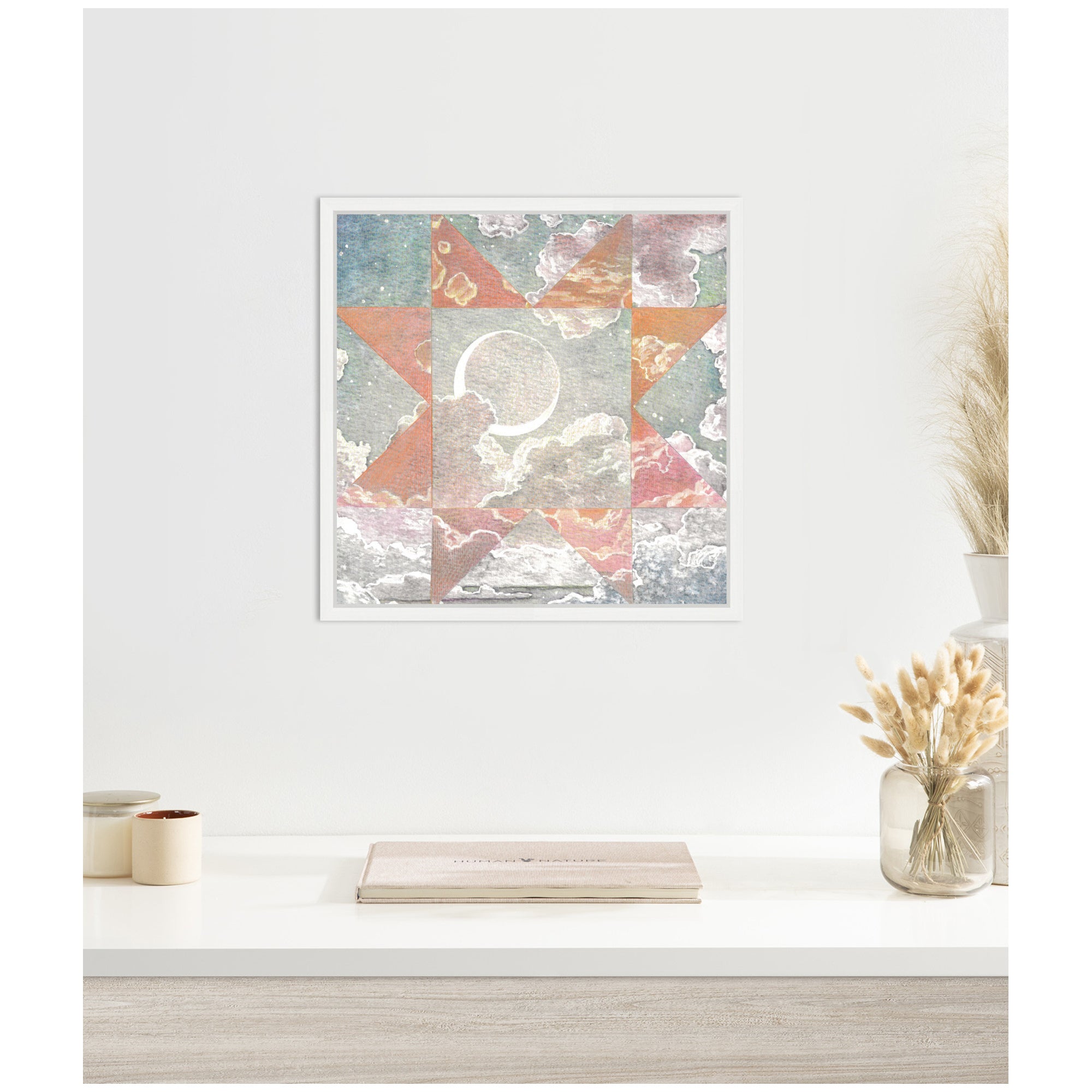 Framed Canvas 16x16 Sylvie White 5